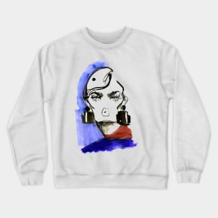 Lady Lashes Crewneck Sweatshirt